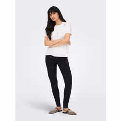 ONLY ONLRAIN Mid waist Skinny Fit Jeans Noir - Vue supplémentaire 5