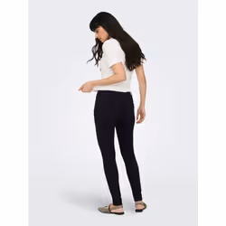 ONLY ONLRAIN Mid waist Skinny Fit Jeans Noir - Vue supplémentaire 2