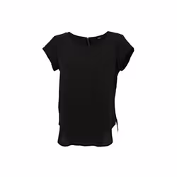 ONLY 15142784, Haut (vêtement), Adulte, Femelle, Noir, Manche courte, Coupe large