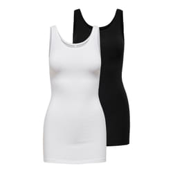 ONLY 15149050 Débardeur Coton, Elastane