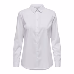 ONLY 15149877, Chemise, Adulte, Femelle, Blanc, White / White, Avant