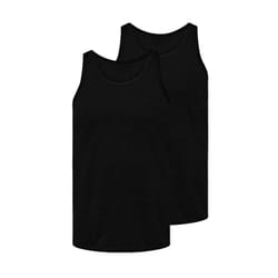 Jack&Jones Lot de 2 dÃ©bardeurs Basic 12133910 Noir Regular Fit