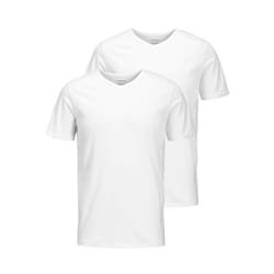 Jack&Jones Lot de 2 t-shirts Basic 12133914 Blanc Regular Fit