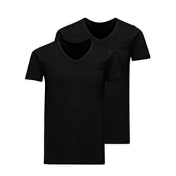 Jack&Jones Lot de 2 t-shirts Basic 12133914 Noir Slim Fit