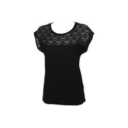 ONLY 15151008 Haut (vêtement) Col rond Manche courte Viscose