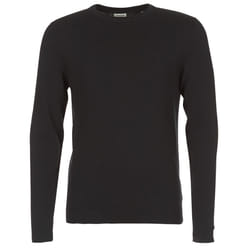 Pull en maille Col rond Manches longues Noir Noel