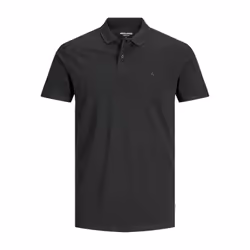 Jack &amp; Jones 12136516, Noir, M, SML, Coton, 100% Coton