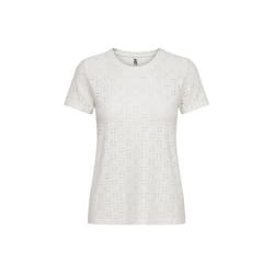 ONLY 15158450 Haut (vêtement) Col rond Manche courte Elastane, Polyester
