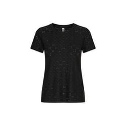 ONLY 15158450 Haut (vêtement) Col rond Manche courte Elastane, Polyester