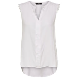 ONLY 15157656 Débardeur Col V Sans manches Viscose