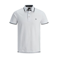 Jack&Jones Polo Paulos 12136668 Blanc Slim Fit