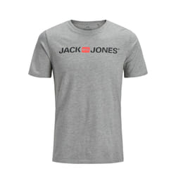 Jack&Jones T-shirt Corp Logo 12137126 Gris Slim Fit