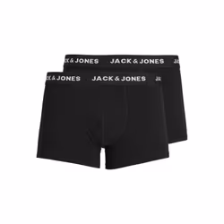 Jack&Jones Lot de 2 boxers Jon 12138235 Noir