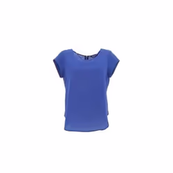 ONLY 15142784, Haut (vêtement), Adulte, Femelle, Bleu, Blue / Surf The Web, Manche courte
