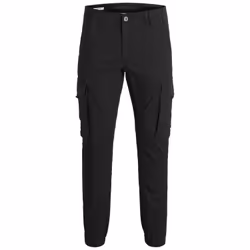 Jack & Jones 12139912, Cargo, Adulte, Noir, EUE, Coton, Elastane, 78% Coton, 20% Coton recyclé, 2% Élasthanne
