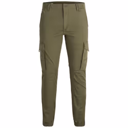 Jack & Jones 12141844, Cargo, Adulte, Vert, EUE, Coton, Elastane, 78% Coton, 20% Coton recyclé, 2% Élasthanne