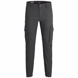Jack &amp; Jones 12140326, Cargo, Adulte, Gris, EUE, Coton, Elastane, 78% Coton, 20% Coton recyclé, 2% Élasthanne