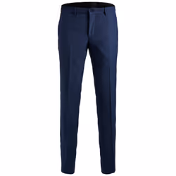 Jack & Jones 12141112, Adulte, Bleu, EUE, Elastane, Polyester, Laine, Matière: 77% Polyester, 22% Laine, 1% Élasthanne; Doubl ...