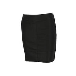 ONLY Jupe en simili cuir Base 15164809 Noir Slim Fit