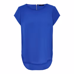 ONLY 15142784, Haut (vêtement), Adulte, Femelle, Bleu, Blue / Surf The Web, Manche courte