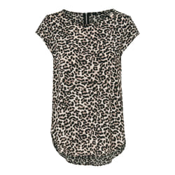 ONLY 15161116 Haut (vêtement) Col rond Manche courte Elastane, Polyester