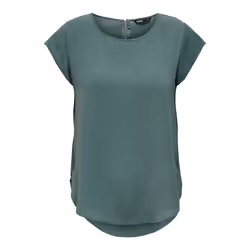 ONLY 15142784, Haut (vêtement), Adulte, Femelle, Vert, Green / Balsam Green, Manche courte