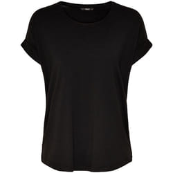ONLY 15106662 Tee-shirt Col rond Manche courte Elastane, Polyester, Viscose