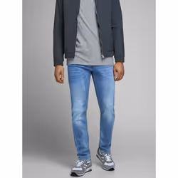 Jack & Jones 12146866, Bleu, EUE, Jeans, Coton, Elastane, Polyester, 75% Coton, 13% Polyester, 10% Coton biologique, 2% Élast ...