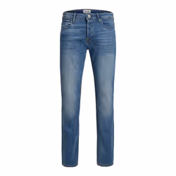 Jack & Jones 12146866, Bleu, EUE, Jeans, Coton, Elastane, Polyester, 75% Coton, 13% Polyester, 10% Coton biologique, 2% Élast ...