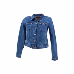 ONLY 15170682, Femelle, Adulte, 38, Coupe régulière, Coton, Elastane, Bleu