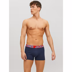 Jack&Jones Lot de 3 boxers Crazy Solid 12151349 Multicolore - Vue supplémentaire 7
