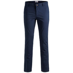 Pantalon chino Slim Fit Bleu Marine en coton Rory