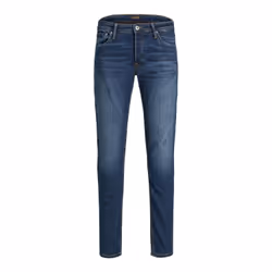 Jack & Jones 12152347, Bleu, EUE, Jeans, Coton, Elastane, Polyester, 60% Coton, 28% Polyester, 10% Coton biologique, 2% Élast ...
