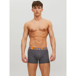 Jack&Jones Lot de 3 boxers Crazy Solid 12151349 Multicolore