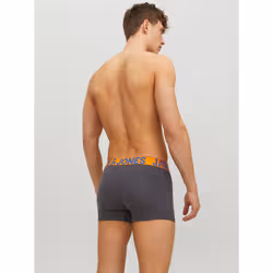 Jack&Jones Lot de 3 boxers Crazy Solid 12151349 Multicolore