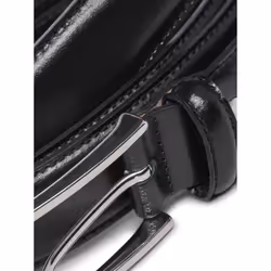 Jack&Jones Ceinture homme Jacchristopher Belt Noos 12136795 Noir - Vue supplémentaire 4