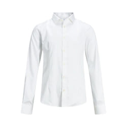 Jack&Jones Junior Chemise Parma 12151620 Blanc Regular Fit