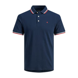 Jack&Jones Polo Paulos 12136668 Bleu marine Slim Fit