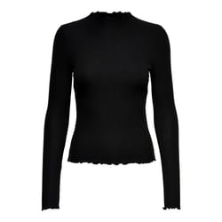 ONLY 15180040 Haut (vêtement) Manches longues Elastane, Polyester, Viscose
