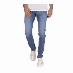 Jack & Jones 12157416, Bleu, EUE, Jeans, Coton, Elastane, Polyester, 60% Coton, 28% Polyester, 10% Coton biologique, 2% É ...
