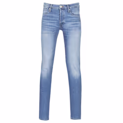 Jack &amp; Jones 12157416, Bleu, EUE, Jeans, Coton, Elastane, Polyester, 60% Coton, 28% Polyester, 10% Coton biologique, 2% É ...