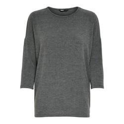 ONLY 15157920 Haut (vêtement) Col rond Manches longues Elastane, Polyester, Viscose