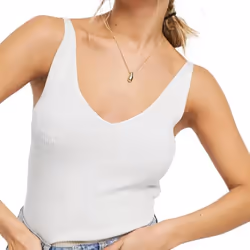 ONLY 15180497, Débardeur, Adulte, Femelle, Blanc, L, SML