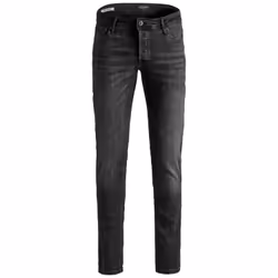 Jack &amp; Jones 12159030, Noir, Gris, EUE, Jeans, Coton, Elastane, Polyester, 60% Coton, 28% Polyester, 10% Coton biologique ...