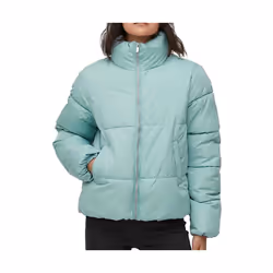 Doudoune courte VILA Vitate L-S-Noos pour femme - Tourmaline