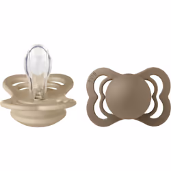 Vous êtes à la recherche d’une sucette parfaitement sûre pour votre bébé&nbsp;? La sucette BIBS Supreme Silicone avec son lar ...