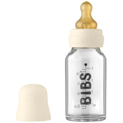 BIBS Baby Glass Bottle 110 ml Ivory 110 ml