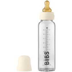 BIBS Baby Glass Bottle 225 ml Ivory 225 ml