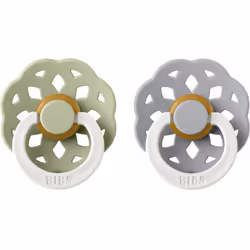 Faites confiance aux techniques traditionnelles pour apaiser votre bébé. La tétine BIBS Boheme Natural Rubber Night Size 1: 0 ...
