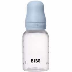 Bibs Baby BPA-Free PP Bottle Set 150ml Silicone - Baby Blue - Vue supplémentaire 2